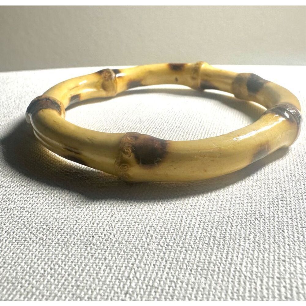 Bamboo bangle bracelet - Picture 6 of 6